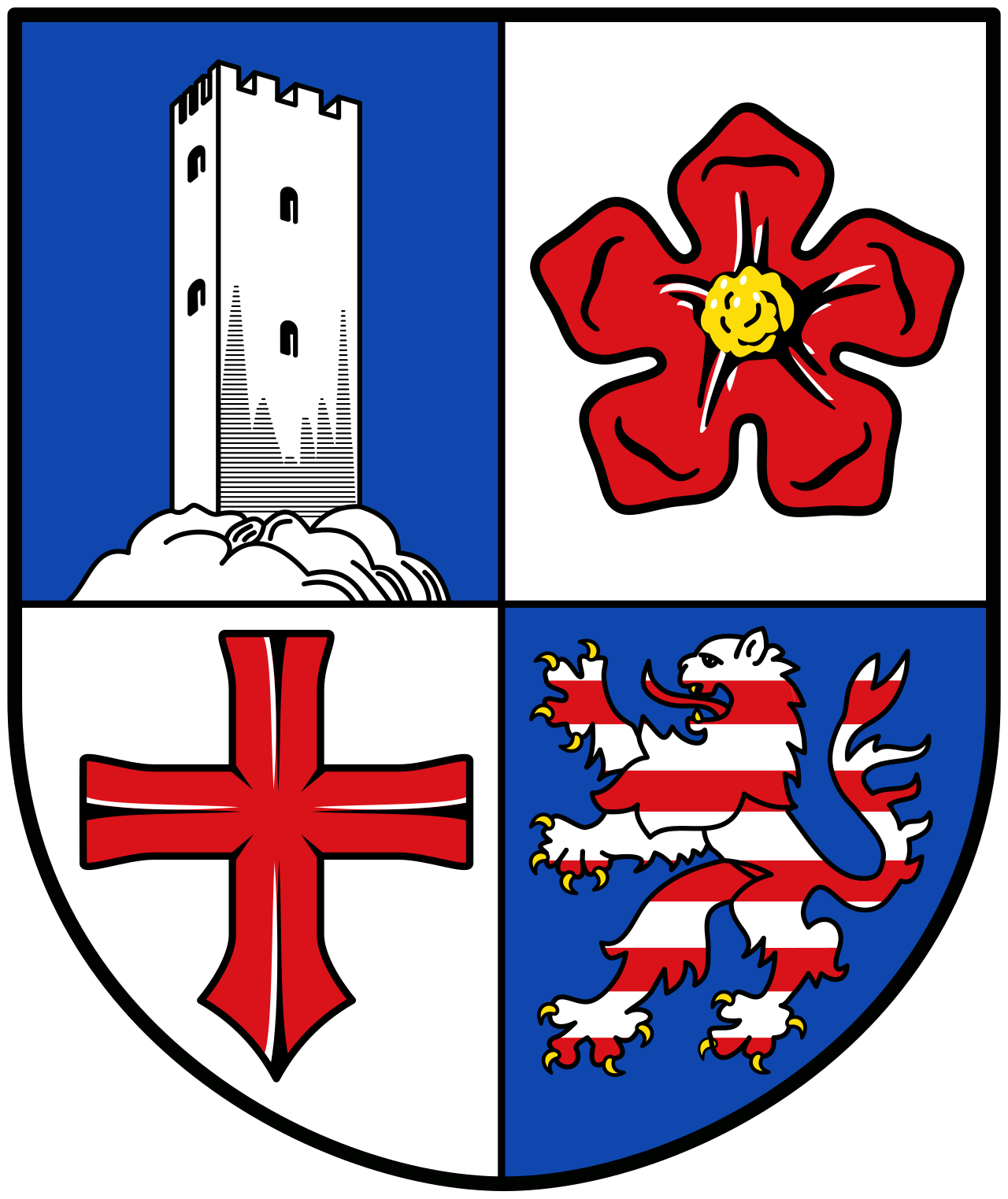 Wappen Kreis Bergstraße